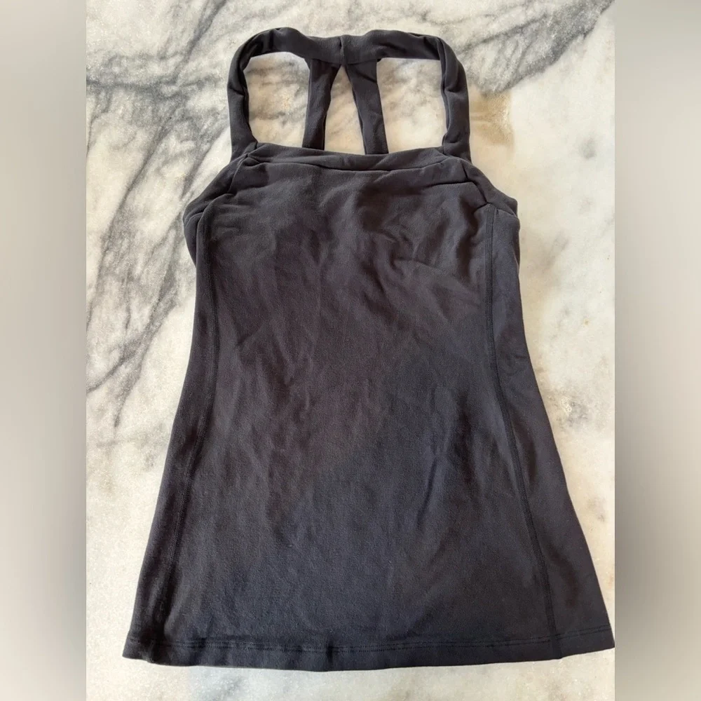 Beyond Yoga x Kate Spade Black Workout Tank Sz S - Picture 3 of 7